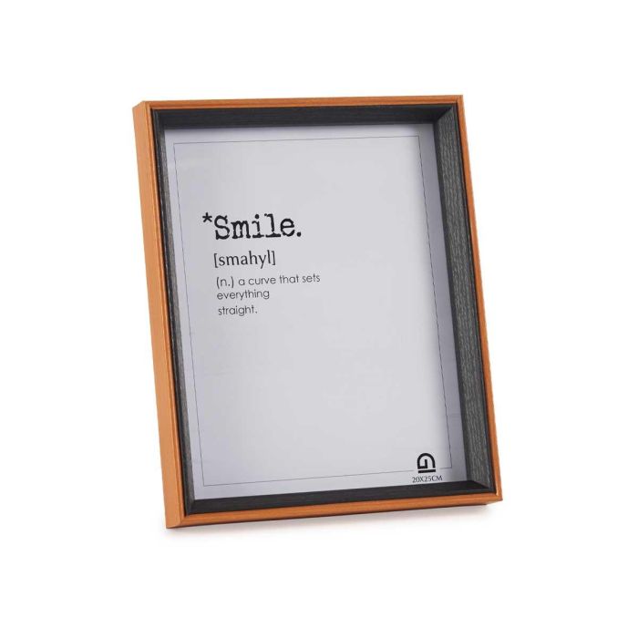 Portafotos de Madera 20x25 cm Marrón y Negro - Giftdecor (24 Unidades) 1