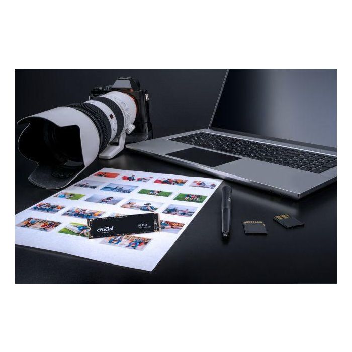 Crucial P3 Plus Gen4 NVMe SSD 500 GB M.2 (2280) PCIe Gen 4 x4
