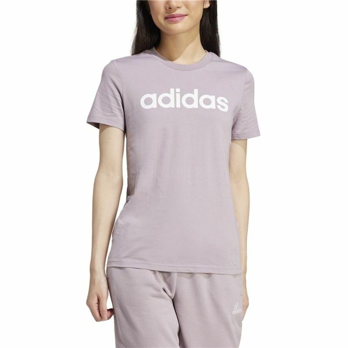 Camiseta de Manga Corta Mujer Adidas Linear (XS) 2 Camiseta de Manga Corta Mujer Adidas Linear (XS) 2