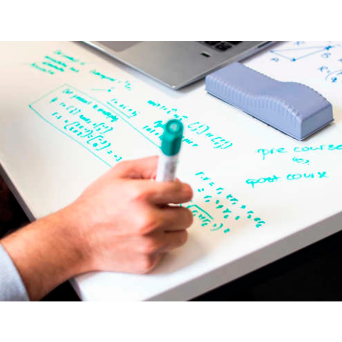 Q-connect Rotulador para Pizarra Blanca Caja 4 Colores Surtidos Punta Redonda 3 mm 4