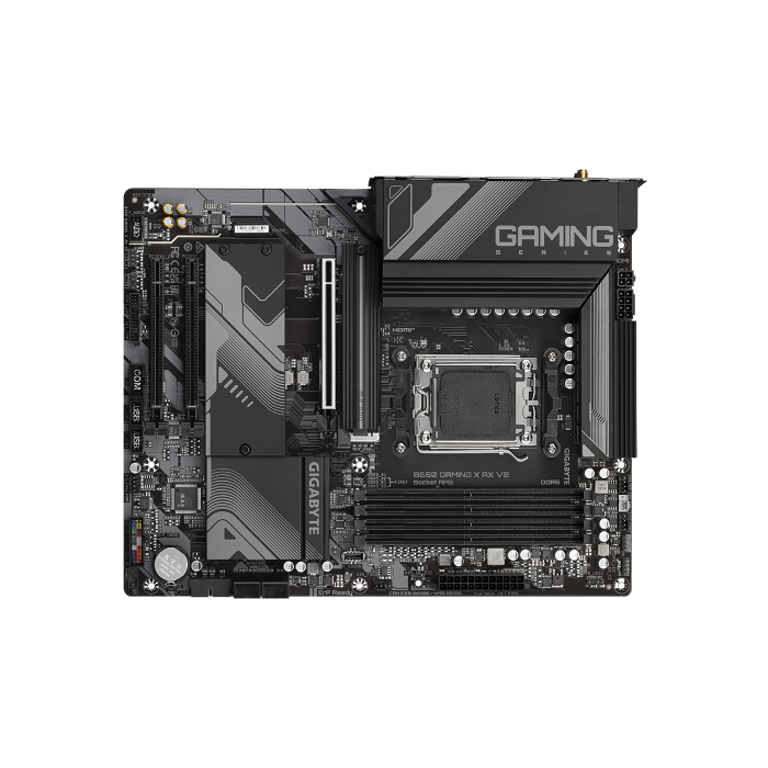 Gigabyte B650 GAMING X AX V2 placa base AMD B650 Zócalo AM5 ATX 3 Gigabyte B650 GAMING X AX V2 placa base AMD B650 Zócalo AM5 ATX 3