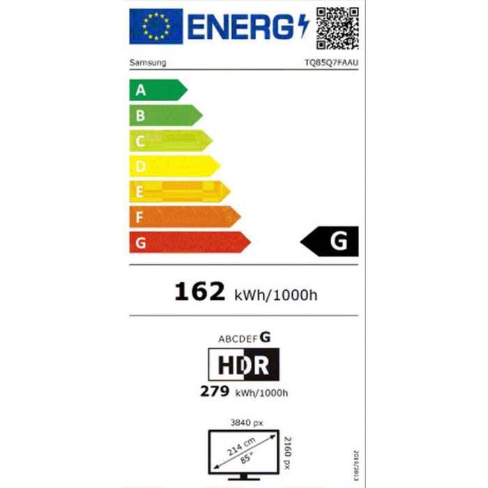 Smart TV Samsung 85 TQ85Q7F 85" 4K Ultra HD HDR QLED 1 Smart TV Samsung 85 TQ85Q7F 85" 4K Ultra HD HDR QLED 1
