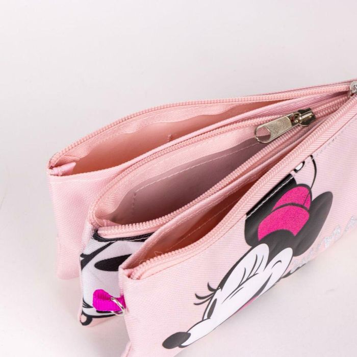 Estuche portatodo 3 compartimentos minnie 4 Estuche portatodo 3 compartimentos minnie 4