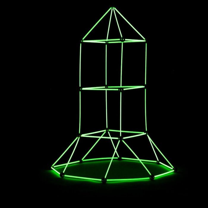 Kit de Construcción de Fuertes para Niños Builkitt InnovaGoods 155 Piezas 10 Kit de Construcción de Fuertes para Niños Builkitt InnovaGoods 155 Piezas 10