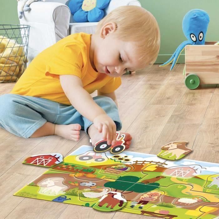 La Granja - Puzzle Panorámico - CAROTINA BABY - Desarrollo de la lógica, Motricidad fina 3 La Granja - Puzzle Panorámico - CAROTINA BABY - Desarrollo de la lógica, Motricidad fina 3