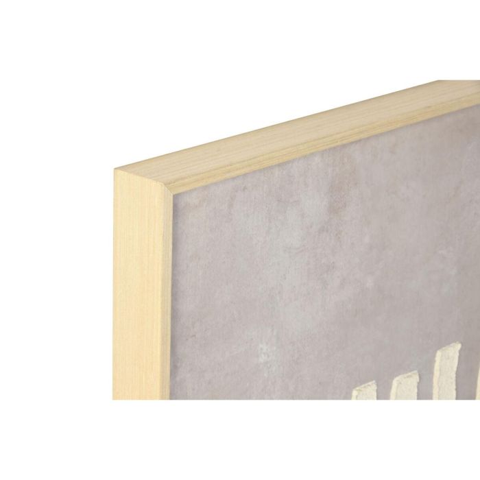 Cuadro Home ESPRIT Beige Moderno Urbano 100 x 4 x 100 cm (2 Unidades) 3 Cuadro Home ESPRIT Beige Moderno Urbano 100 x 4 x 100 cm (2 Unidades) 3