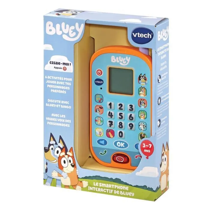 Vtech Bluey Smartphone Interactivo Bluey Idioma Francés VT3417765546051 2