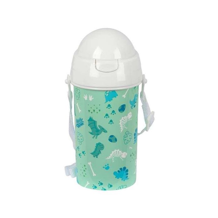 Botella de Agua Safta Dino Verde PVC 500 ml 1