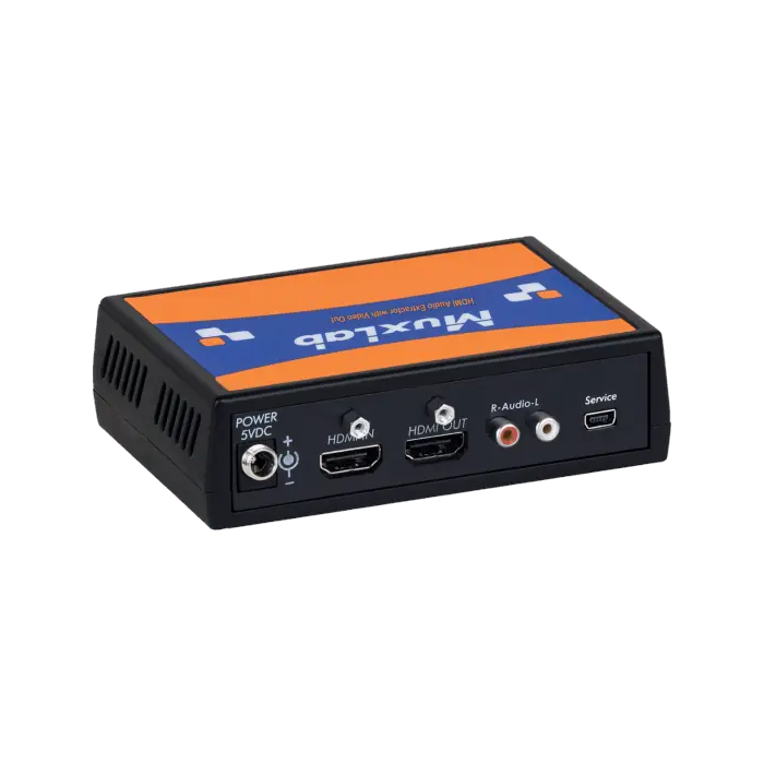 MUXLAB Extractor de Audio HDMI Dolby & DTS Downmixer 4K/60 1