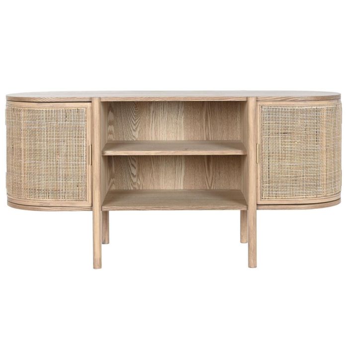 Mueble de TV Home ESPRIT Natural Madera de caucho 120 x 43,5 x 60 cm 2