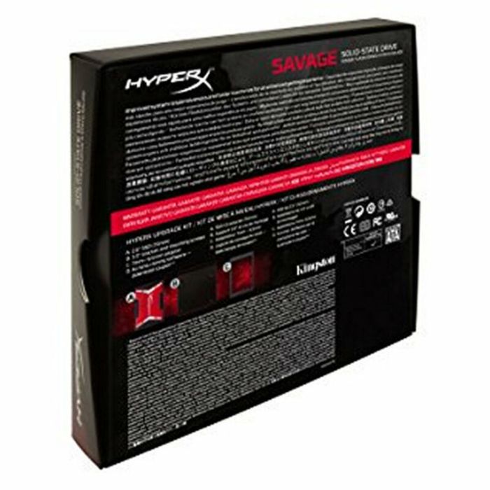 Disco Duro Kingston HyperX Savage SHSS37A 2.5" SSD 120 GB Sata III 1 Disco Duro Kingston HyperX Savage SHSS37A 2.5" SSD 120 GB Sata III 1