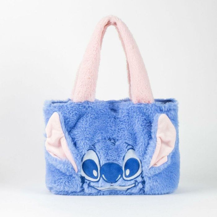 Cerdá Bolsa shopping peluche Stitch 30 x 37 x 8 cm Azul 3 Cerdá Bolsa shopping peluche Stitch 30 x 37 x 8 cm Azul 3