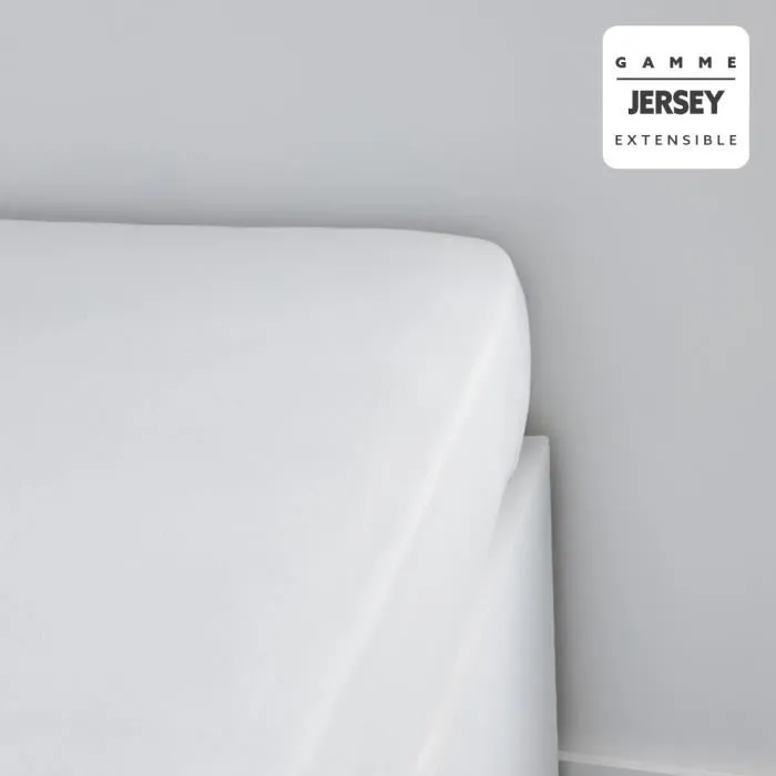 Today TOD3574641208110 - Sábana bajera esencial - 90 x 190 + 25 cm - 1 persona - 100% Algodón Jersey - Tiza 2 Today TOD3574641208110 - Sábana bajera esencial - 90 x 190 + 25 cm - 1 persona - 100% Algodón Jersey - Tiza 2