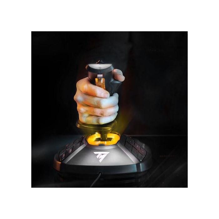 Thrustmaster T-16000M FC S Palanca de Mando USB Analógico/Digital para PC Negro Naranja
