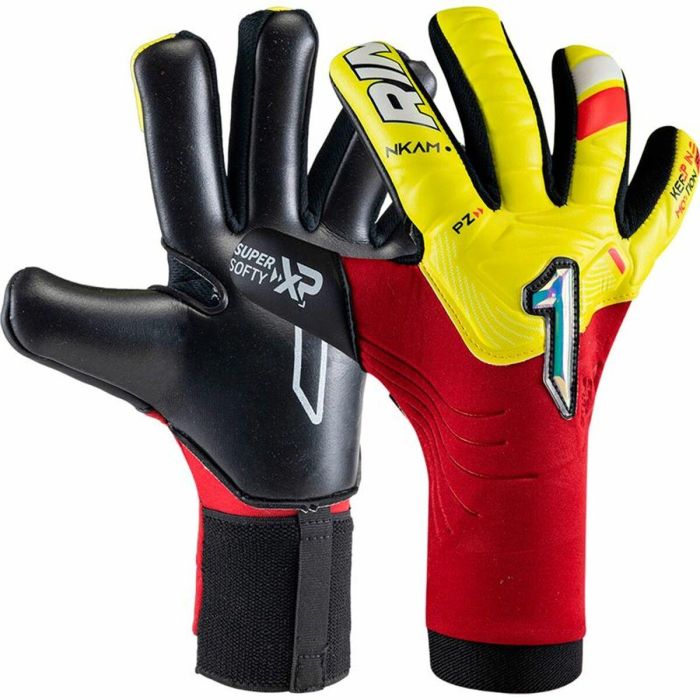 Guantes de Portero Rinat Nkam Semi Onana Rojo Adultos 8 0 Guantes de Portero Rinat Nkam Semi Onana Rojo Adultos 8 0