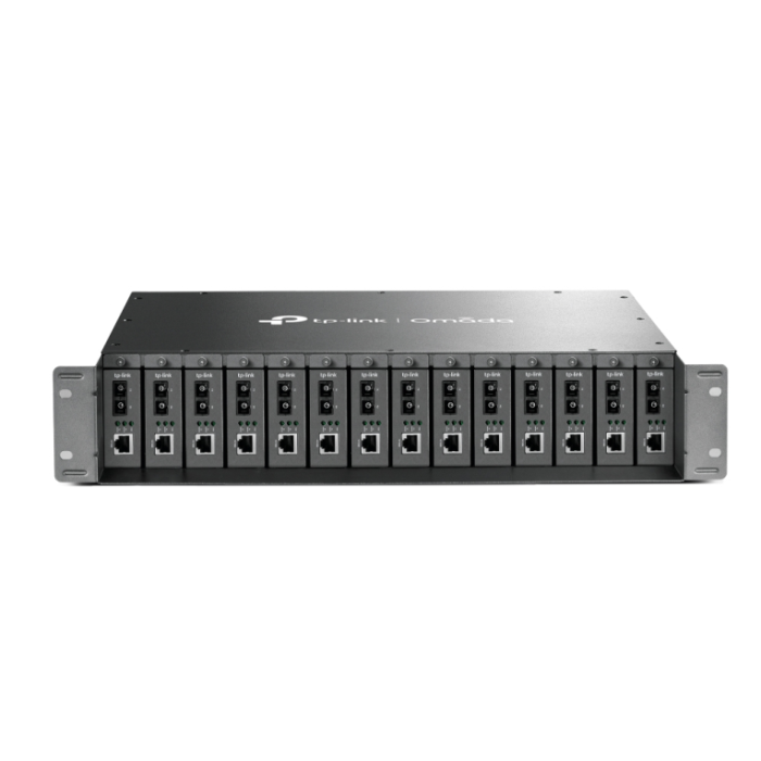 TP-Link Omada MC1400 chasis de red 2U Negro TP-Link Omada MC1400 chasis de red 2U Negro