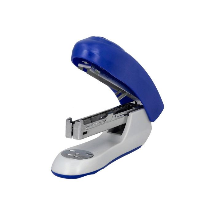 Grapadora Q-Connect Kf14205 Plastico Abs Azul Capacidad 20 Hojas 5