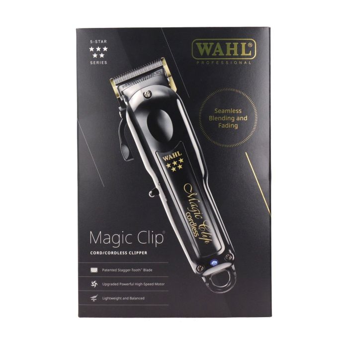 Wahl Moser Magic Clip Cordless Maquina de Corte Negra