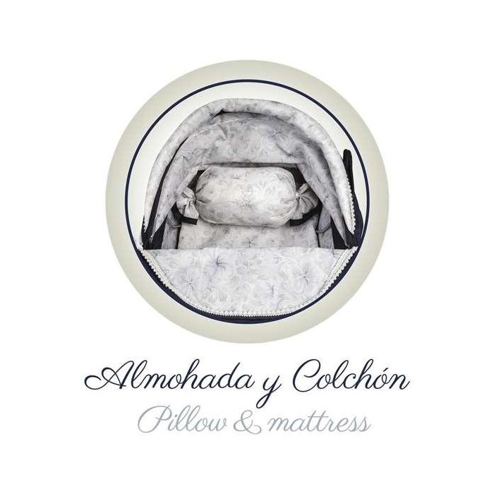 Decuevas Coche de Muñeca Plegable con Bolso Vintage para Muñecas de hasta 48 cm 4 Decuevas Coche de Muñeca Plegable con Bolso Vintage para Muñecas de hasta 48 cm 4