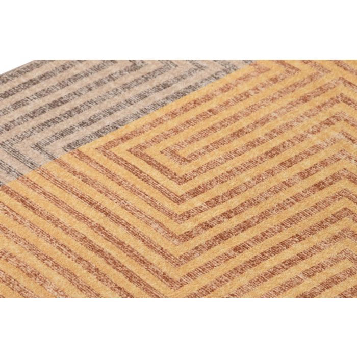 Alfombra Urban DKD Home Decor Amarillo 240 x 0.7 x 60 cm 2 Alfombra Urban DKD Home Decor Amarillo 240 x 0.7 x 60 cm 2