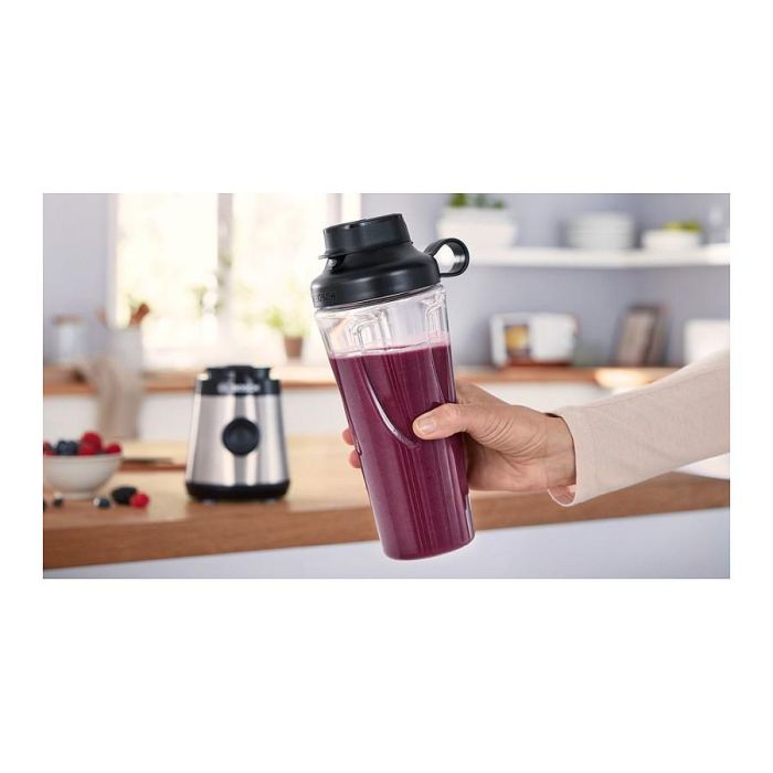 Bosch MMB2111M Batidora de Vaso 0,6L 450W Acero Inoxidable Tritan Negro 2