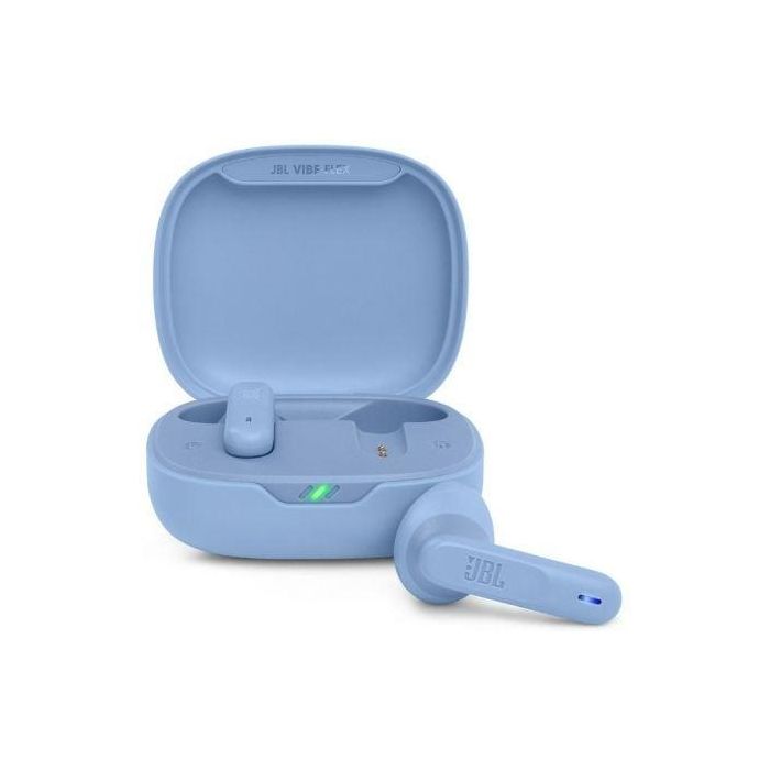 Auriculares Bluetooth JBL Vibe Flex con estuche de carga/ Autonomía 8h/ Azul Auriculares Bluetooth JBL Vibe Flex con estuche de carga/ Autonomía 8h/ Azul