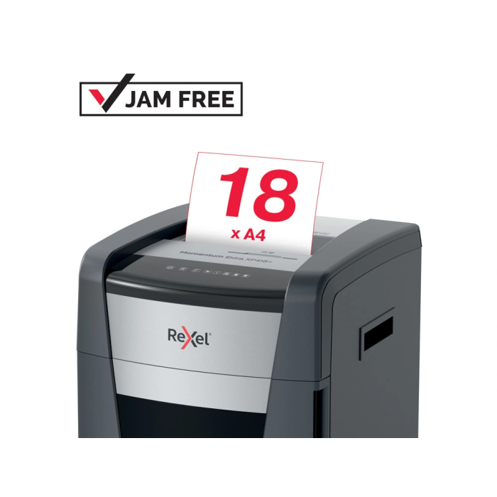 Trituradora de Papel Rexel Momentum Extra XP418+ 45 L 1