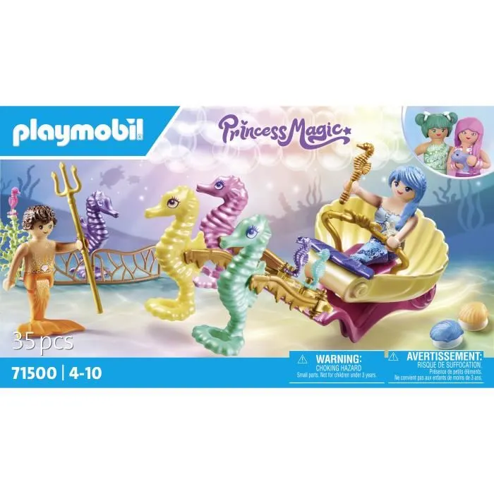 Playmobil Sirenas Con Caballitos Mar Juguete Infantil A Partir de 4 Años 4