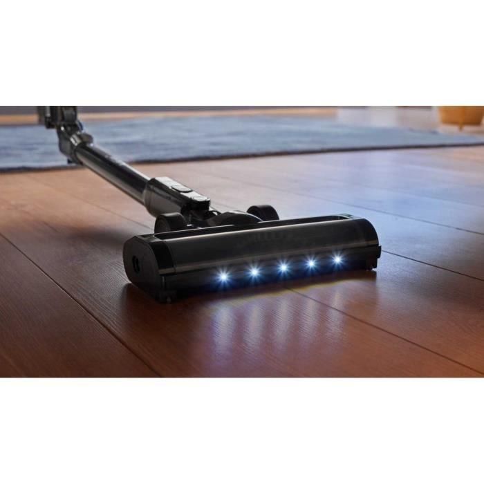 Beko VRT97325VY Aspiradora vertical inalámbrica con estación de vaciado, 150 W, cepillo desenredante adaptable 5