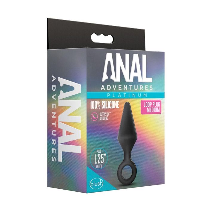 Plug Anal Blush Adventures Negro (11,4 cm) (6,9 cm) 1 Plug Anal Blush Adventures Negro (11,4 cm) (6,9 cm) 1