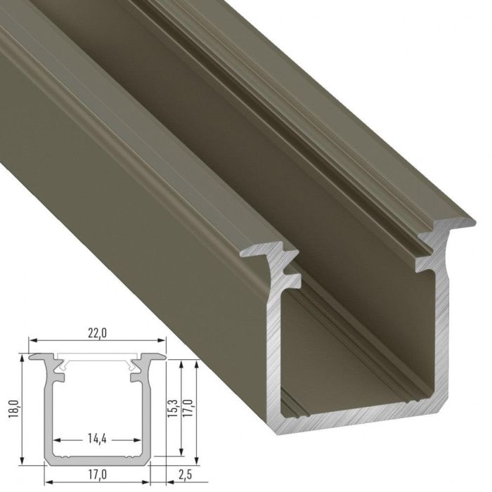 Perfíl Aluminio Tipo G 2,02M 3 Perfíl Aluminio Tipo G 2,02M 3
