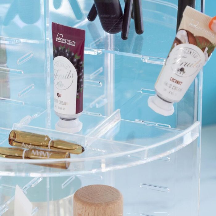 Organizador de Maquillaje Giratorio Rolkup InnovaGoods 2 Organizador de Maquillaje Giratorio Rolkup InnovaGoods 2