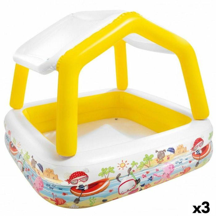 Piscina Hinchable para Niños Intex Toldo 295 L 157 x 122 x 157 cm (3 Unidades) Piscina Hinchable para Niños Intex Toldo 295 L 157 x 122 x 157 cm (3 Unidades)