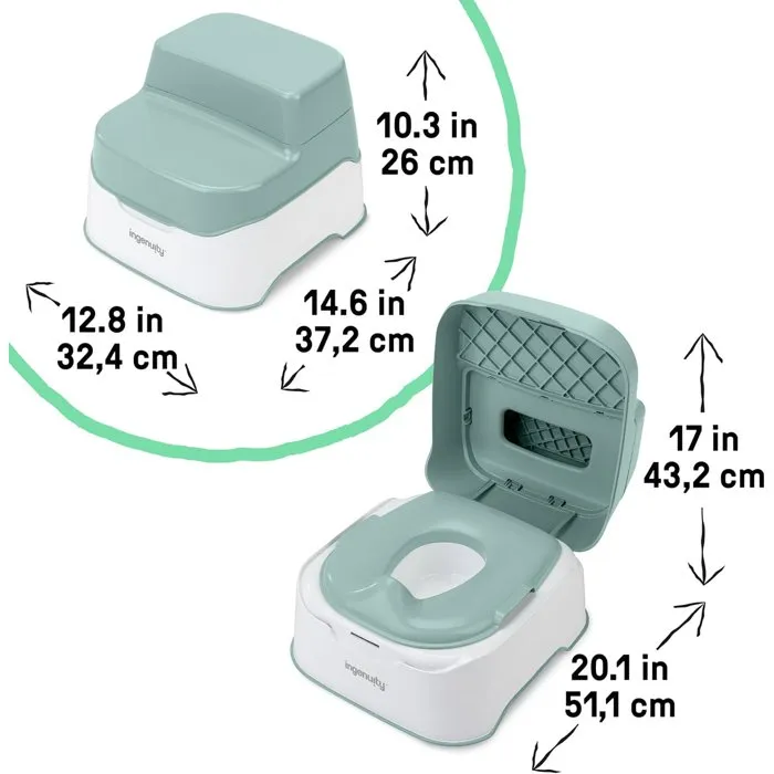 Ingenuity ING0012914171431 Orinal, Reductor de Inodoro y Escalón 3 en 1 4 Ingenuity ING0012914171431 Orinal, Reductor de Inodoro y Escalón 3 en 1 4