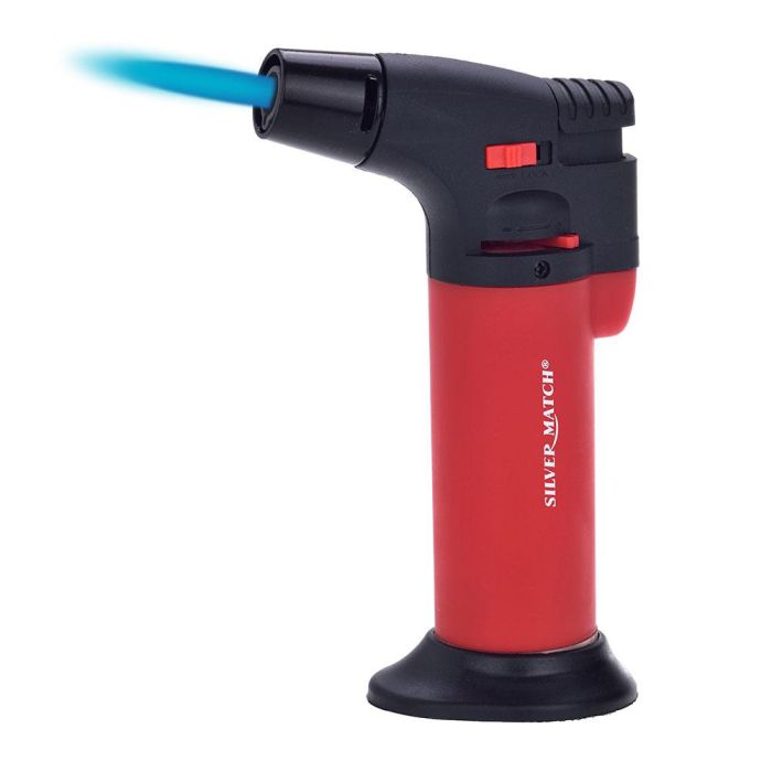 Silver Match Encendedor Electrónico Gastorch Llama Azul Recargable Blister Colores Surtidos 1