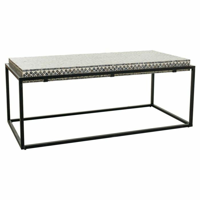 Mesa de Centro Alexandra House Living Gris Metal Madera MDF 60 x 49 x 124 cm