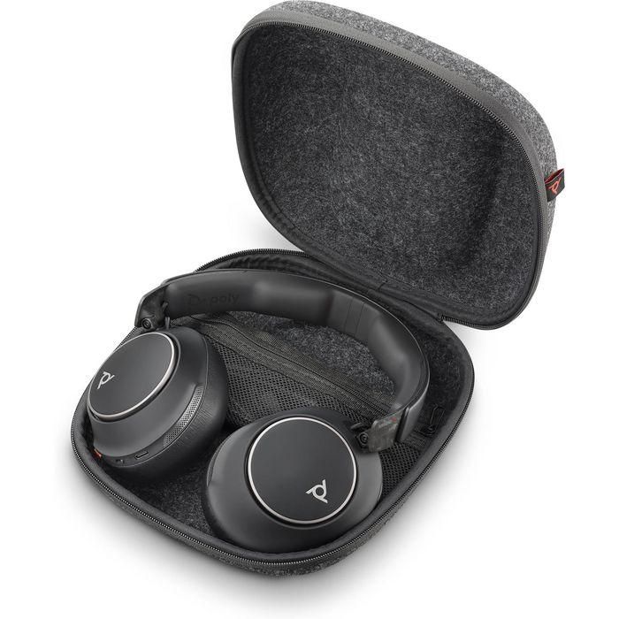 Poly Voyager Surround 80 UC Auriculares Bluetooth Over-Ear con ANC Adaptable, Micrófonos Integrados, USB-C/A para Llamadas y Música 4 Poly Voyager Surround 80 UC Auriculares Bluetooth Over-Ear con ANC Adaptable, Micrófonos Integrados, USB-C/A para Llamadas y Música 4