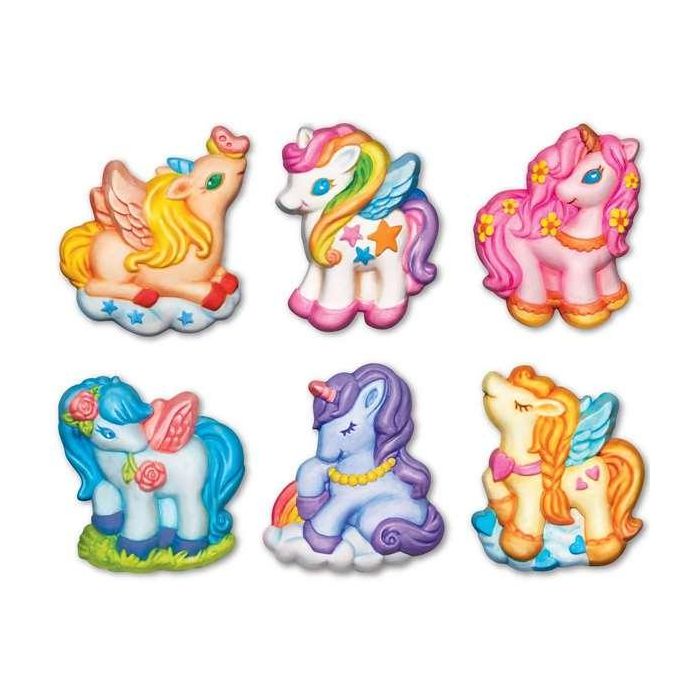 Moldea y pinta unicornios 18,2x5x21,3 cm 1 Moldea y pinta unicornios 18,2x5x21,3 cm 1
