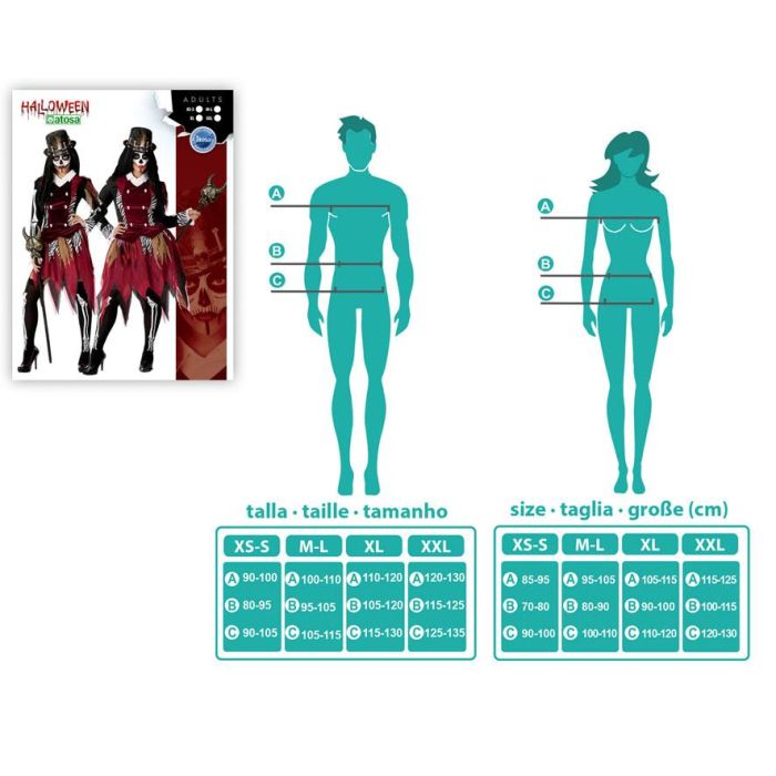 Disfraz Vudu Mujer Adulto XS-S 3 Disfraz Vudu Mujer Adulto XS-S 3