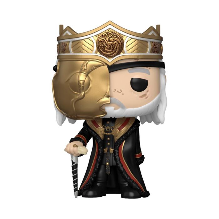 Funko Pop Viserys Targaryen - La Casa del Dragón - Figura de Vinilo de 9 cm con Caja Original Funko Pop Viserys Targaryen - La Casa del Dragón - Figura de Vinilo de 9 cm con Caja Original