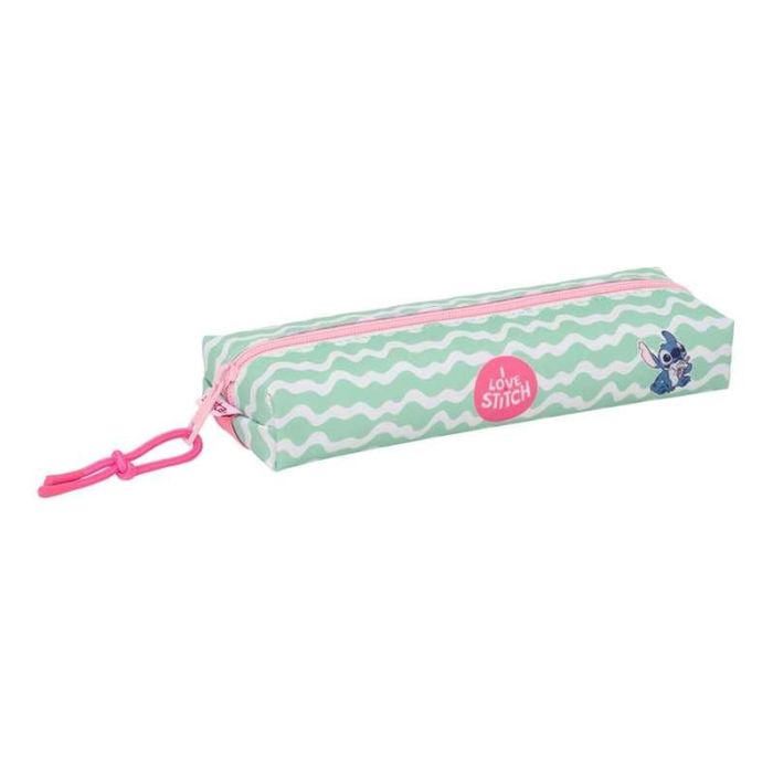 Bolso Escolar Portatodo Safta Rectangular Con Goma Elastica 22 cm Stitch Ice Cream 40x220x70 mm Bolso Escolar Portatodo Safta Rectangular Con Goma Elastica 22 cm Stitch Ice Cream 40x220x70 mm