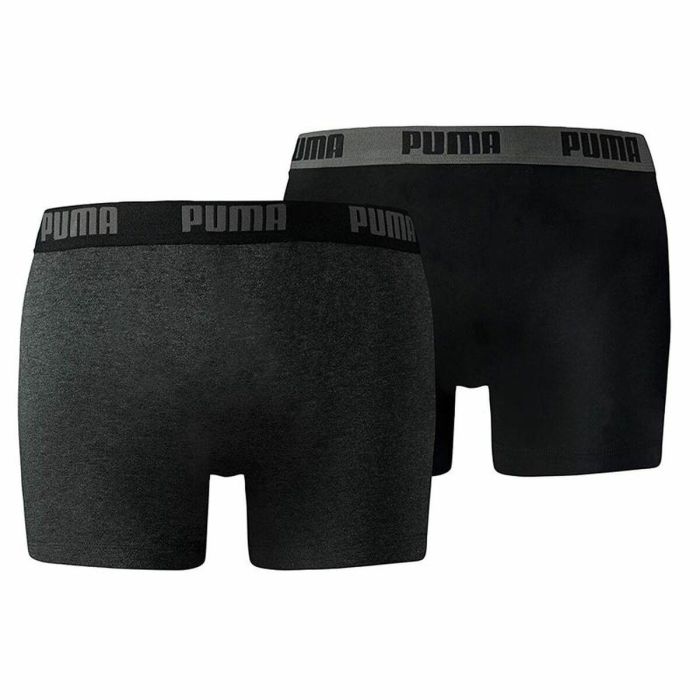 Pack de Calzoncillos Puma Basic Gris Boxer 2 Piezas 1