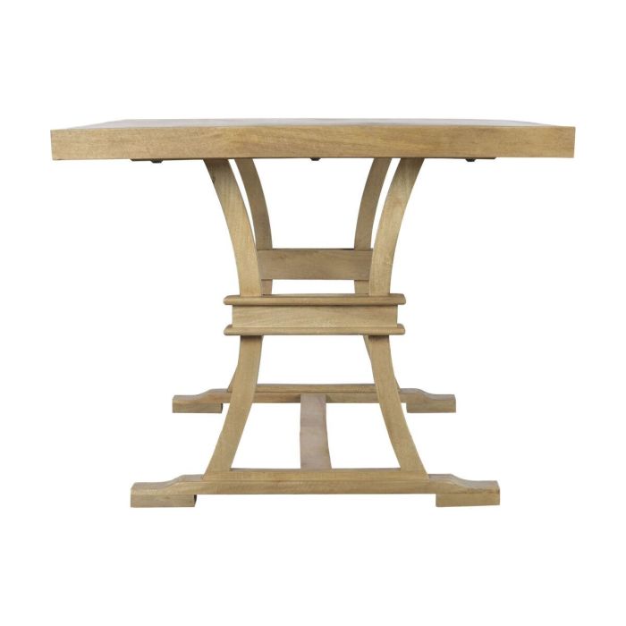 Mesa de Comedor Home ESPRIT Natural Madera Madera de mango 9