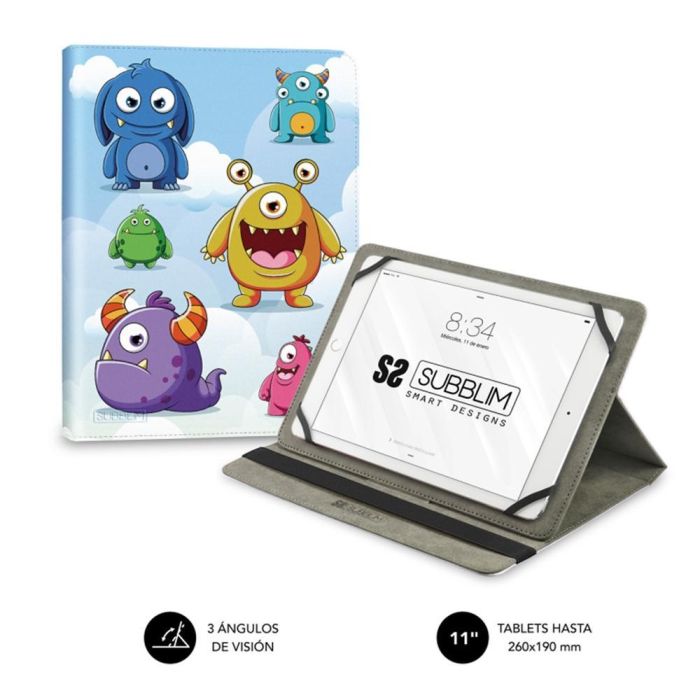 SUBBLIM funda de tablet Trendy Case Monsters 11" SUBBLIM funda de tablet Trendy Case Monsters 11"