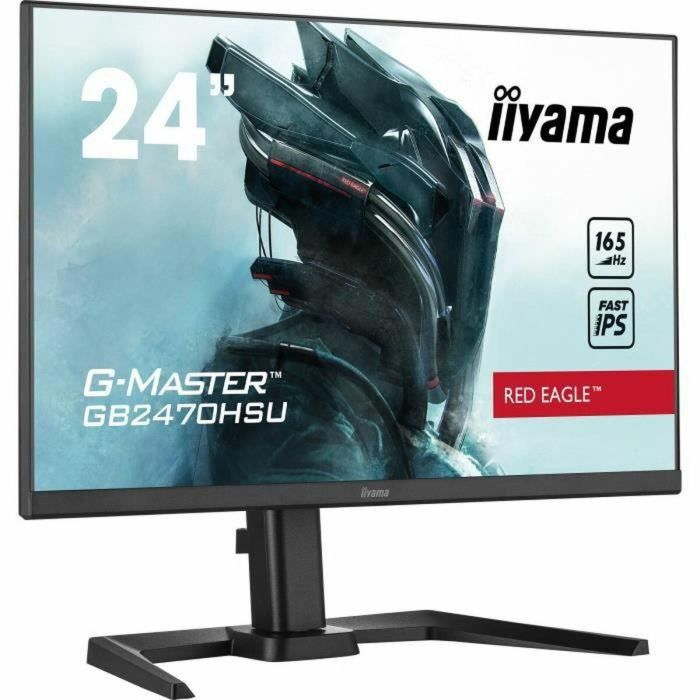 Pantalla de PC Gamer - IIYAMA G -Master Red Eagle GB2470HSU -B5 - 24 FHD - Slab IPS rápido - 0.8ms - 165Hz - HDMI / DP / USB - Freesync 5