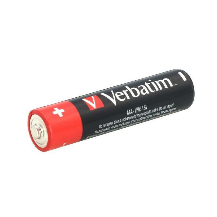 Verbatim Pilas Alcalinas Aaa-Lr03 -Pack 10U- 1 Verbatim Pilas Alcalinas Aaa-Lr03 -Pack 10U- 1