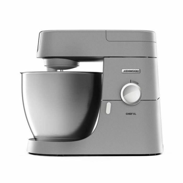 Kenwood KVL4110S Robot de Cocina Chef XL 1200W, Tazón 6.7L, Acero Inoxidable con Kit de Repostería Completo