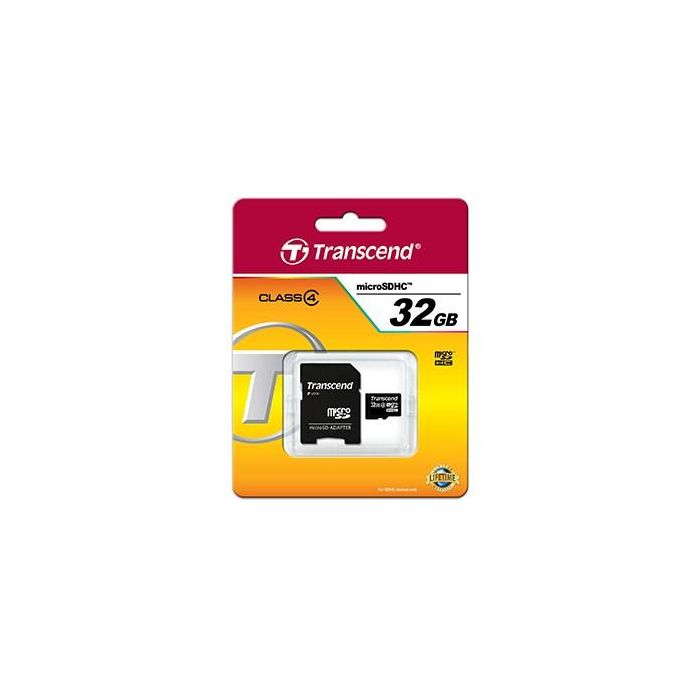 CARD 32GB Transcend MicroSDHC 1