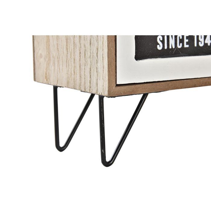 DKD Home Decor Cajonera Estilo Shabby Chic con 4 Cajones, en MDF, Metal y Cristal, Verde Menta y Marrón con Café Vichy, 30x10x29 cm 2 DKD Home Decor Cajonera Estilo Shabby Chic con 4 Cajones, en MDF, Metal y Cristal, Verde Menta y Marrón con Café Vichy, 30x10x29 cm 2