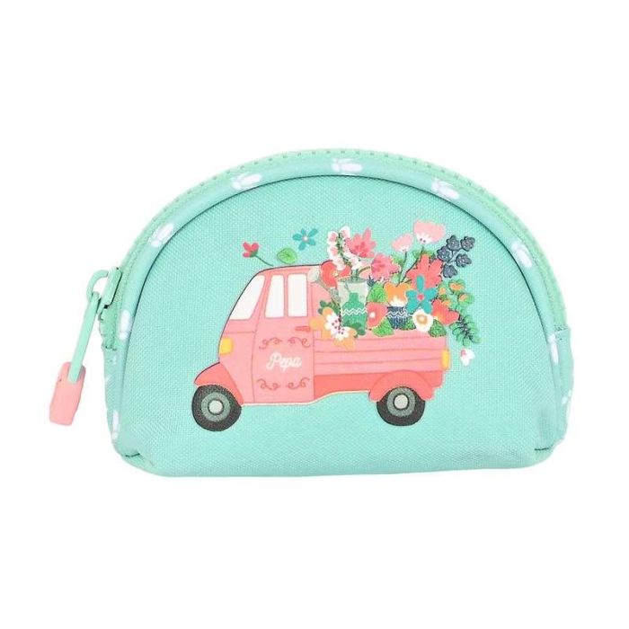 Monedero Glow Lab Pepa Verde 9.5 x 7 x 3 cm Monedero Glow Lab Pepa Verde 9.5 x 7 x 3 cm